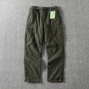 2026 Men's Outdoor <strong>Waterproof</strong> Thin Assault Sweatpants Windproof Multi-Pocket Hiking Quick Casual <strong>Work</strong> <strong>Pants</strong> for Sports - Product Image 1