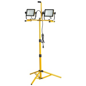 ไฟ LED ทำงาน 100w พร้อมหัวปรับได้ 3 หัว ไฟส่องสว่างกันน้ำสำหรับภายนอกอาคาร เหมาะสำหรับโรงงาน โรงรถ งานก่อสร้างแบบพกพา รุ่น WD-560 - Product Image 1