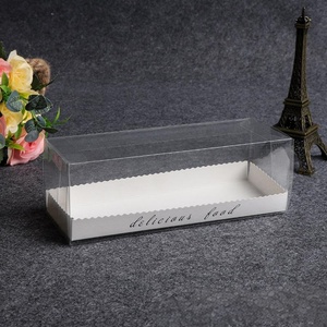 Sunshine Transparent PET Rectangular Cake <b>Box</b> Packing <b>Box</b> With Cake Cardboard Rectangle Cake <b>Box</b> - Product Image 4