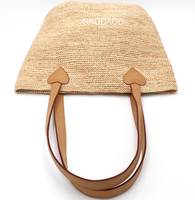 D Nouveau Simple Fashion Style Raphia Paille Crochet Seau Sac Dame Sac À Main Usine pour Dame