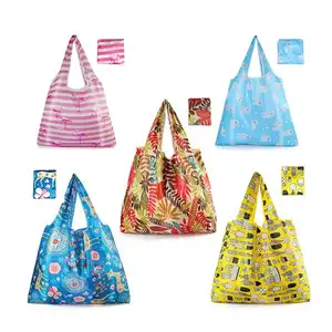 可重复使用的购物袋小型企业生态定制印刷标志品牌无纺布淀粉包装食品塑料袋卷