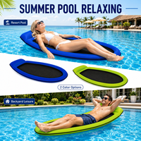 Fauteuil inclinable personnalisé pour une personne, plateforme flottante en maille, lit flottant gonflable, équipement de loisirs aquatiques en plein air