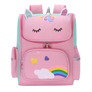 RTS Bulk Mixed Order Cute <b>Unicorn</b> <b>Backpack</b> for Kids Teens Low MOQ Polyester Oxford Zipper Back School Laptop Space Storage - Product Image 1