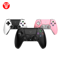 Control de Juego Inalámbrico Fantech WGP14 de 2.4GHz Personalizable, Mando de Juego con Vibración con Cable para PS3, PS4 y PC