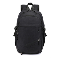 Sac à dos de randonnée grande capacité QXMOVING pour étudiants, sport, école, hommes, garçons, avec port de charge USB et poche filet pour ordinateur portable