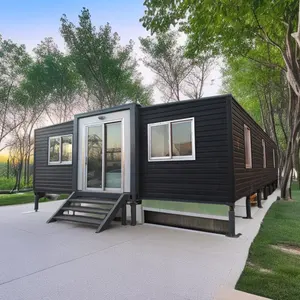 Efficient Space Utilization 3 IN 1 Mobile House Sandwich Panel Optional Portable Mobile House Home