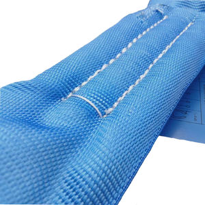 WLL8ton 7:1 1m/2m 고강도 폴리에스터 라운드 슬링 스트랩 웨빙 슬링 끝없는 리프팅 슬링 - Product Image 4