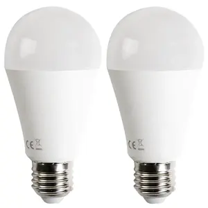Ampoule LED A60 E27 19W - Lumière blanche chaude, faible consommation, 2 unités - Idéale pour l'éclairage domestique et l'économie d'énergie. - Product Image 1