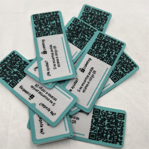 Nfc Embroidery Patch Custom Garment Hang <b>Tag</b> Clothing <b>Tags</b> Labels - Product Image 2