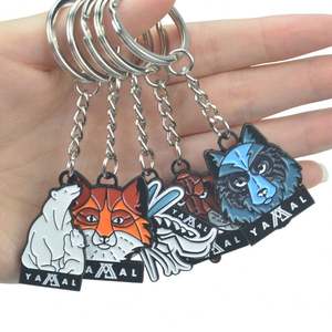 Proveedor Chino, Llavero de Metal Esmaltado con Forma Personalizada, Souvenir Personalizado al por Mayor - Product Image 2