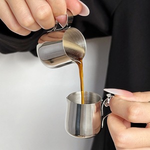 12.5/30ml Mini Coffee Milk Frothing Jug Latte Art Milk Frother Pitcher Stainless Steel <strong>Measurement</strong> Jug Pot Coffee Accessories - Product Image 2