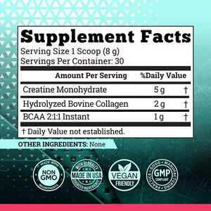 Creatina Monohidrato en Polvo Sin Azúcar de Alta Calidad, Optimizada para el Aumento de Glúteos en Mujeres, Suplementos Deportivos - Product Image 2