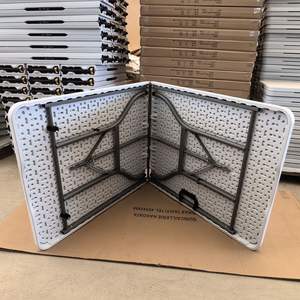 Tables pliantes rectangulaires en plastique de 180 cm (72 pouces) pour événements extérieurs et fêtes, vente en gros - Product Image 4