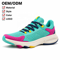 Solutions Personnalisées : Baskets Décontractées OEM ODM, Matériaux, Couleurs et Logos Personnalisables, Chaussures Athlétiques Respirantes à Blocs de Couleurs