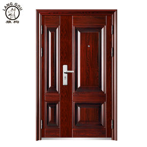 <span class=keywords><strong>Puerta</strong></span> Metálica de Seguridad con Mirilla, Tamaño Personalizado, Fabricante Chino, para Hogar u Oficina - Product Image 2