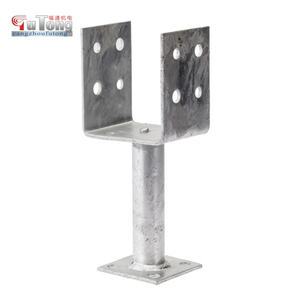 De Type U Galvanisé Robuste Clôture Poteaux Ancres - Product Image 6