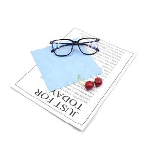Listo <span class=keywords><strong>para</strong></span> enviar gamuza microfibra antivaho gafas de sol paño de limpieza de marca antivaho paño seco <span class=keywords><strong>para</strong></span> el cuidado de las gafas - Product Image 2