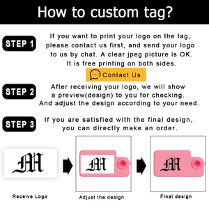 Tùy Chỉnh Treo tag nhựa may mặc bán lẻ an ninh quần áo Túi hàng hóa sản phẩm giày logo nhãn thẻ - Product Image 5