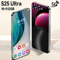 S25 Ultra Octa-Core 7,3 Zoll 90Hz Android 13 16GB 512GB 72MP 8800mAh MTK 5G Dual-SIM 48MP Frontkamera Schnellladung Qwerty