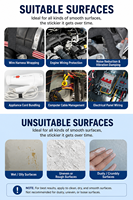 Ruban isolant pour faisceau de câblage automobile en polyester/PET durable, ignifuge, résistant à l'usure et à la chaleur