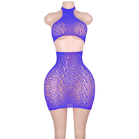 Tenues de strip-teaseuse exotiques pour la scène de boîte de nuit, shorts sexy à taille haute en maille ornée de strass, costumes de pole dance personnalisés