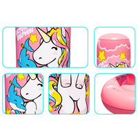 Sac de frappe gonflable pour enfants - Colonne de boxe autoportante épaissie pour enfants, jouet de fitness et de soulagement du stress en stock