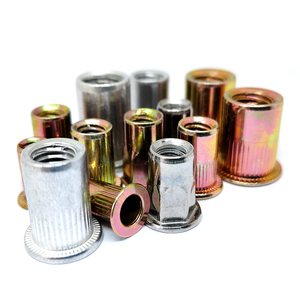 Écrous à riveter en aluminium zingué M10-M3, qualité industrielle, à tête plate, à tirer, 165 ensembles - Product Image 6