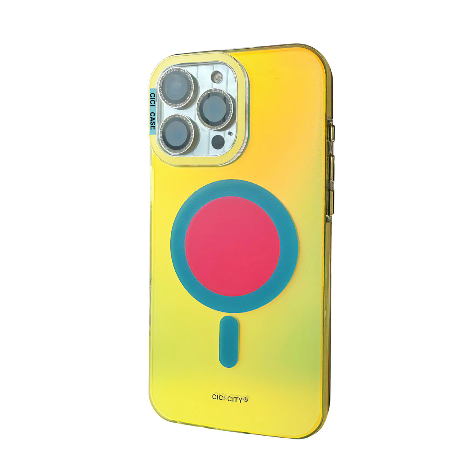 Succión magnética amarilla de ganso