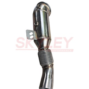 En Stock: Downpipe de Acero Inoxidable de Flujo Libre B58 3.0T para <span class=keywords><strong>BMW</strong></span> 340i 440i M140i M240i M340i M440i 540i 740i 840i Chasis F y G - Product Image 2