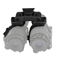 Adaptateur de vision nocturne pour jumelles tactiques, pont double, vision nocturne PVS-14, lunettes de vision nocturne, montage sur casque à double objectif