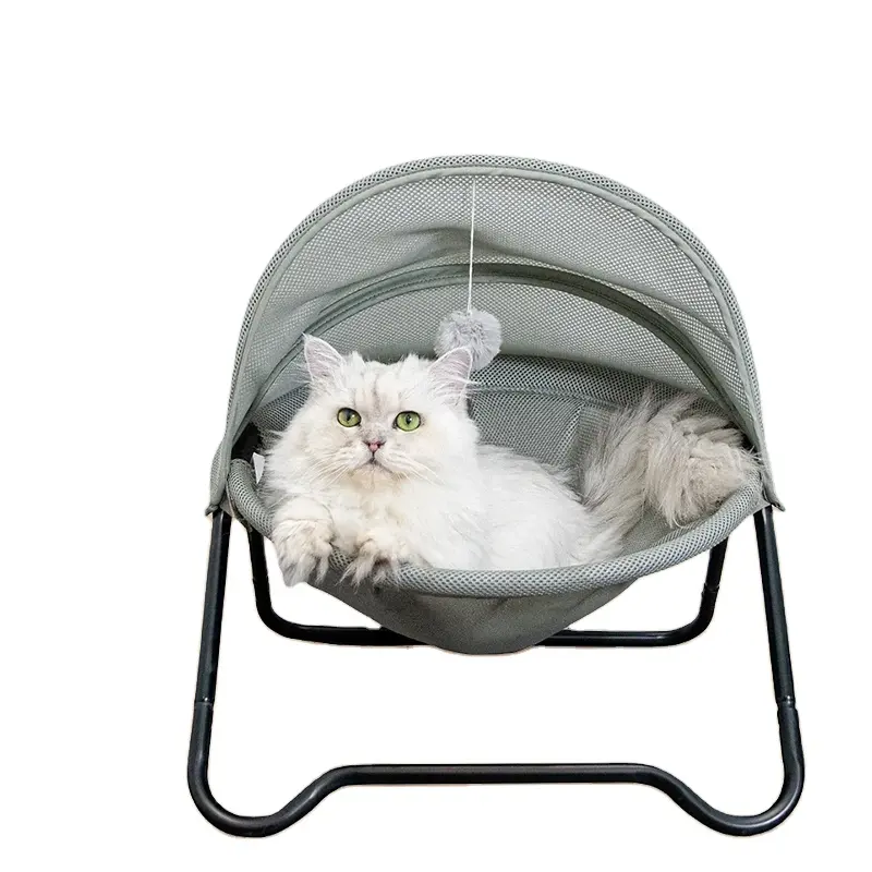 Handmade phổ biến New Arrival trong nhà sáng tạo ổn định cấu trúc Trampoline thoải mái có thể giặt cao mèo võng mèo giường