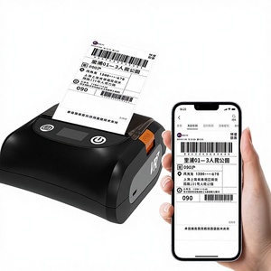 <span class=keywords><strong>Imprimante</strong></span> thermique de codes-barres Wi-Fi de bureau, <span class=keywords><strong>imprimante</strong></span> d'étiquettes d'expédition sans fil <span class=keywords><strong>AirPrint</strong></span> avec étiquettes de reçu en stock - Product Image 2