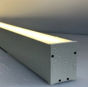 Hot bán không thấm nước LED tuyến tính ánh sáng thương mại LED chiếu sáng thẳng lịch thi đấu Trần Văn phòng Mặt dây chuyền tuyến tính LED Đèn - Product Image 3