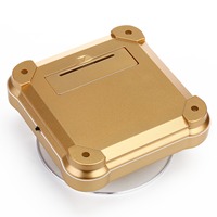 Yiscaxia vente en gros 360 degrés mini présentoir solaire rotatif présentoir solaire rotatif à double usage plateau tournant