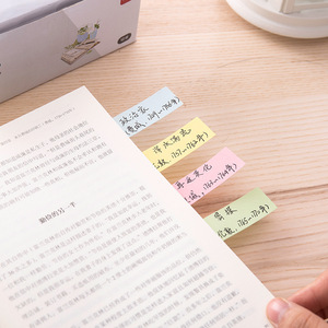 Deli Sticky Notes 76x19mm Colored Self Adhesive Memo Pads For Indexing And Organizing - Product Image 2