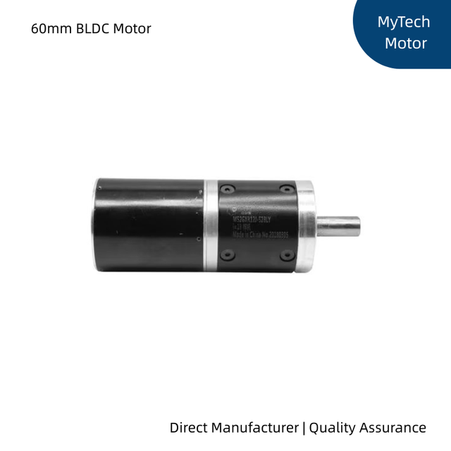M60GXRB-60BLDC 60mm Brushless DC Planetary Gear Motor 24V Permanent Magnet IP55 High Torque Industrial