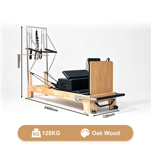 Reformer de Pilates de Aluminio Personalizado en Color, Ajustable para Propietarios de Marcas, Cama Profesional para Ejercicios de Core, Opciones de Marca Privada/Logotipo - Product Image 3