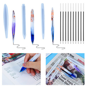 Silicone Ballpoint <b>Pen</b> Molds Resin Mold For DIY Crafting 3 Types D1202 - Product Image 2