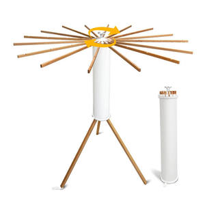 ราวตากผ้าไม้พับได้แบบยักษ์ยักษ์ สำหรับใช้ตากผ้าบนระเบียง - Product Image 1