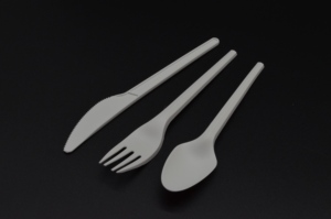 CPLA 친환경 생분해성 PLA 식기류 스푼 포크 나이프 세트 - Product Image 6