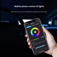Modification de l'éclairage ambiant gravé au laser pour Tesla Model 3/Y, 128 couleurs, éclairage d'ambiance, modification intérieure