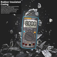 ZOYI ZT-301 8000-counting 4-Digit (0.5%+3) Akurasi Pengukur Tegangan AC/DC Multimeter Pengukuran Arus dan Kapasitansi untuk