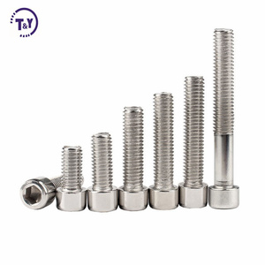 M5 30mm thép không gỉ A2 70 <span class=keywords><strong>ss202</strong></span> SS316 <span class=keywords><strong>Hex</strong></span> ổ cắm đầu nắp Allen vít <span class=keywords><strong>Bolt</strong></span> - Product Image 3