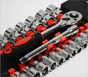 Chrome vanadi 1/4 \ "siêu xử lý <span class=keywords><strong>Ratchet</strong></span> cờ lê thiết lập nhanh chóng phát hành có thể điều chỉnh Metric mô-men xoắn OEM tùy chỉnh dụng cụ cầm tay hộp - Product Image 4