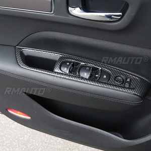 4 pièces - Panneau de commande des vitres de porte pour Renault Koleos pour Samsung QM6 LHD 2017 2018 2019 2020 - Moulures intérieures en acier inoxydable/ABS - Product Image 5