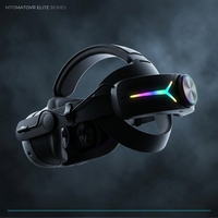 Nouveau Casque RVB et Casque VR 8000mAh pour Meta Quest 3 – Accessoires VR Essentiels pour Meta Quest 3