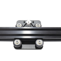 Modul Linear Belt V Slot Mini Openbuilds HPV8 500mm dengan Aktuator Linear Pinion Motor Stepper Nema17 17HS3401S untuk Mesin CNC
