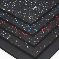 Baldosas de Caucho Antiestáticas Negras de Alta Calidad Hengtong para Gimnasios, Saludables y Seguras, con Certificación CE, de 10-50 mm