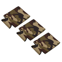 Glacière isotherme en néoprène imperméable camouflage Libra avec couleur et logo personnalisés, capacité 12 oz