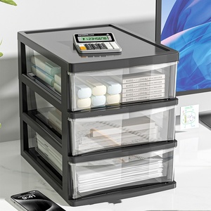 Sổ tay sinh viên Máy tính để bàn ngăn kéo tổ chức hiển thị rõ ràng đứng máy tính để bàn viết nồi viết bút chì tổ chức - Product Image 1